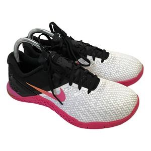 Nike Metcon 4 Cross Training Crossfit Weight Training Sneakers Pink Size 9